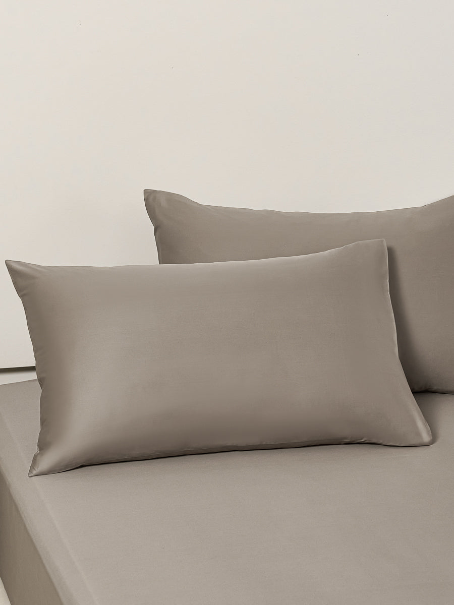 慕斯棕 长绒棉枕套组x2p