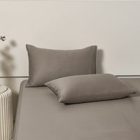 慕斯棕 长绒棉枕套组x2p