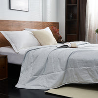 Omega Klein Blue Cotton Light Comforter