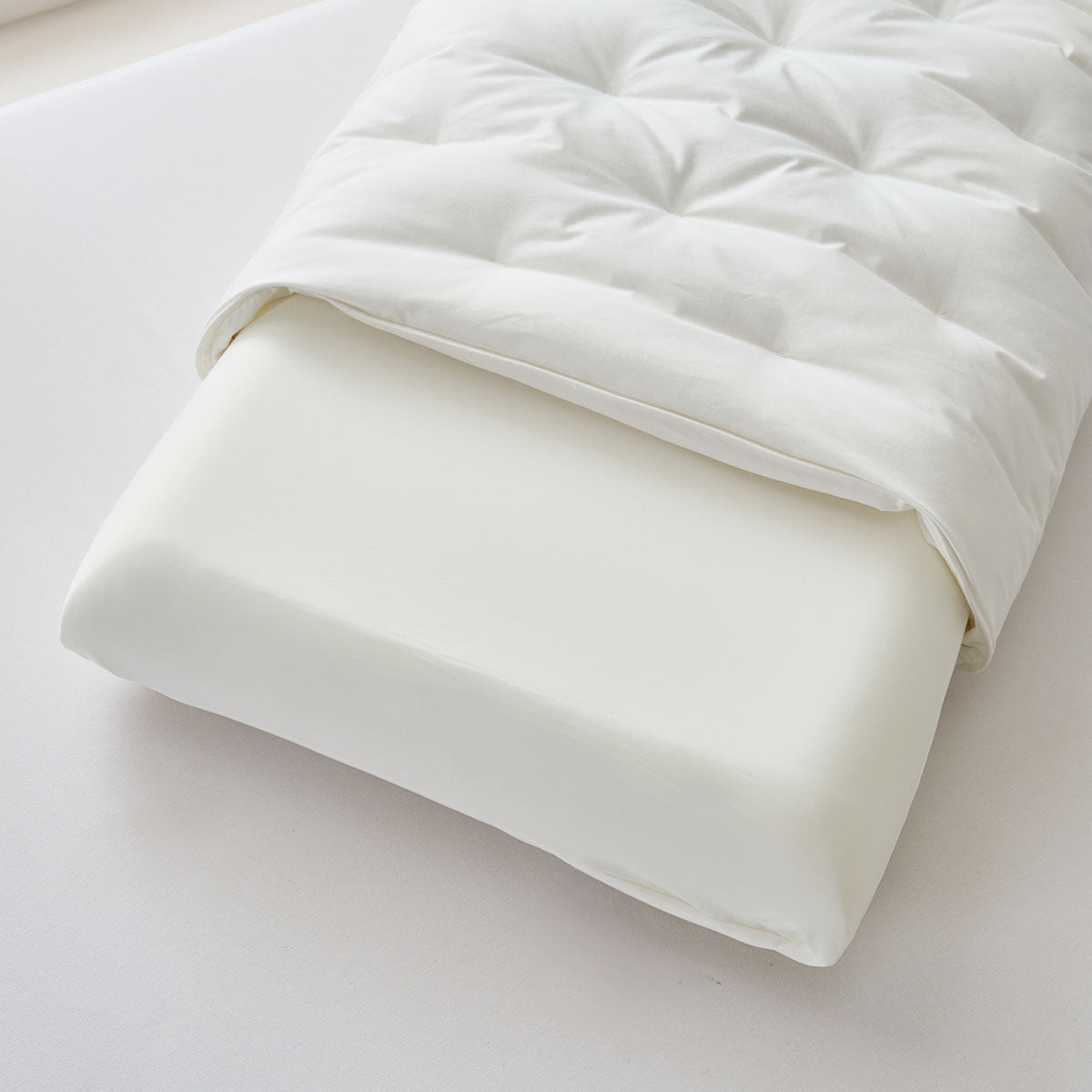 PiloMio® Goose Down Memory Foam Dual Pillow