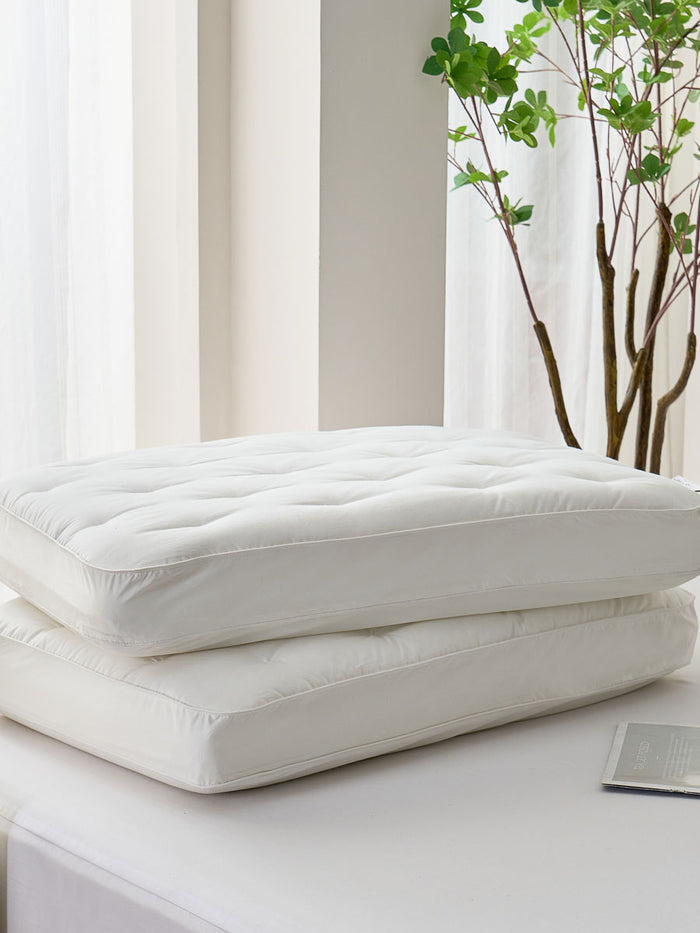 PiloMio® Goose Down Memory Foam Dual Pillow