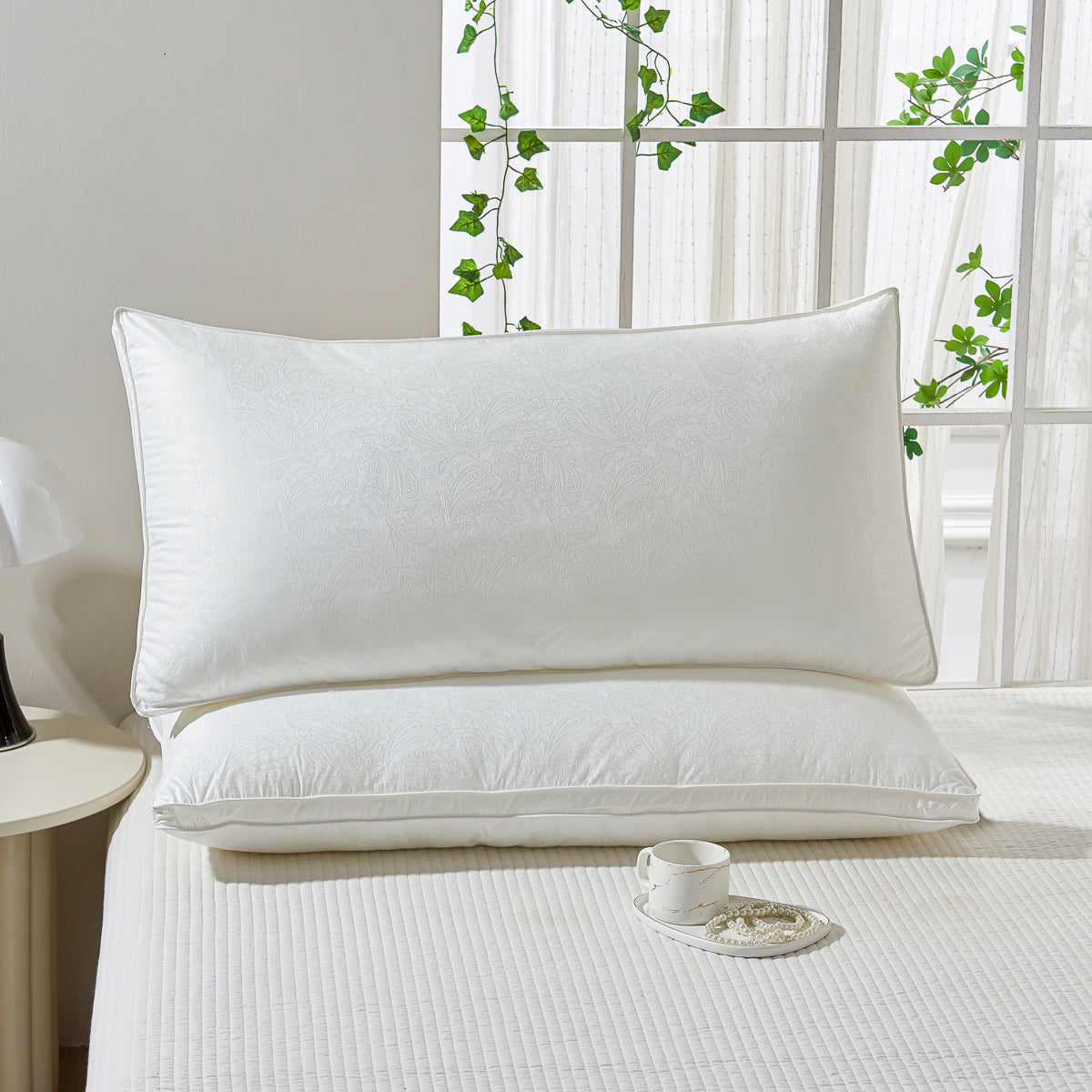 PiloMio® Brocade Soft Microber Pillow