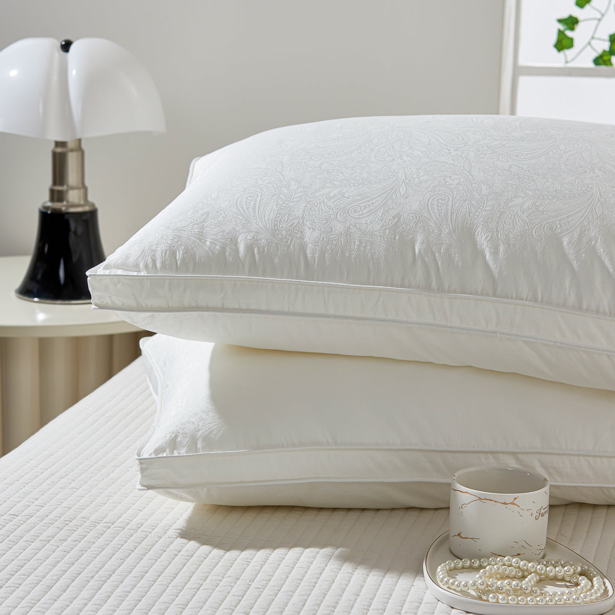 PiloMio® Brocade Soft Microber Pillow