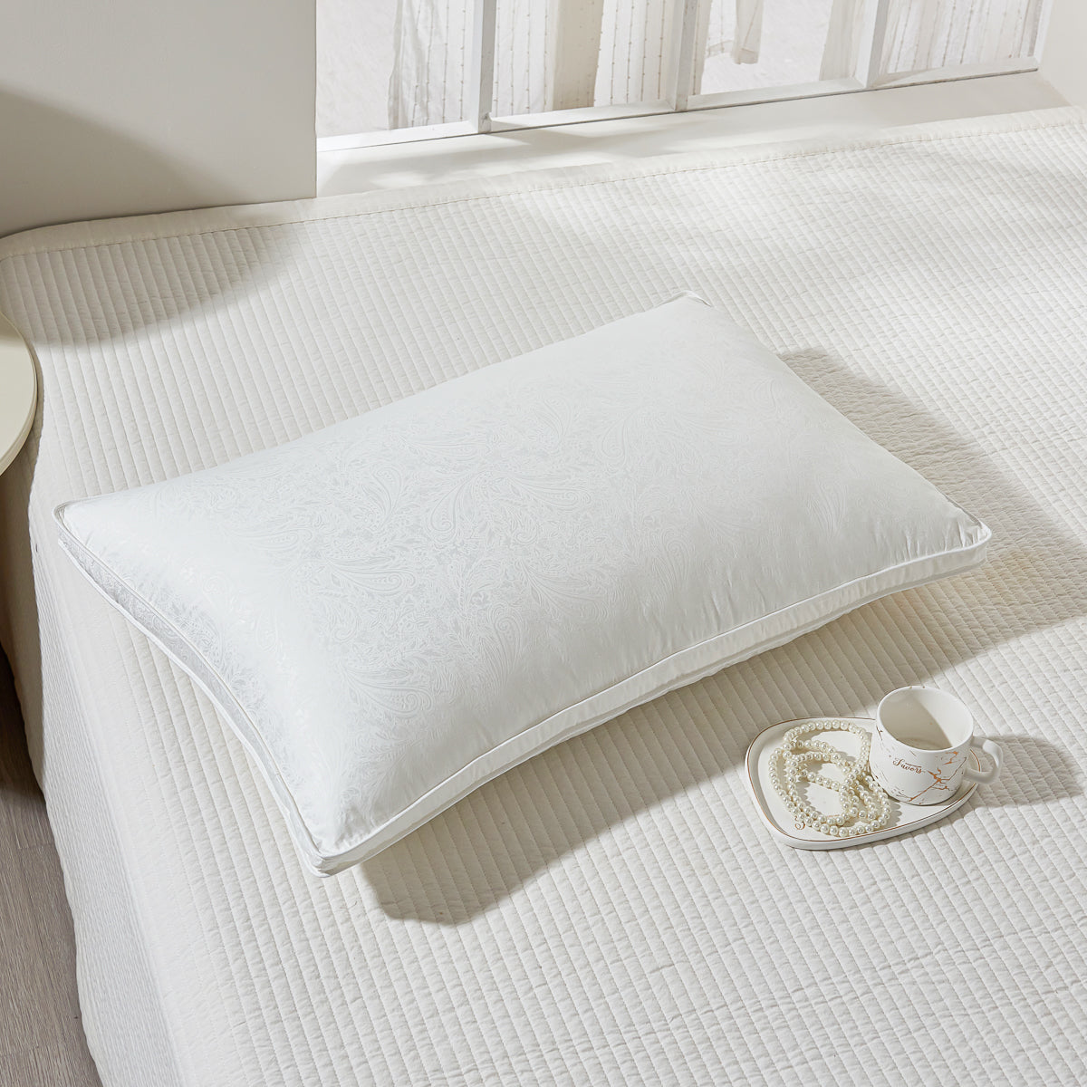 PiloMio® Brocade Soft Microber Pillow