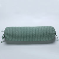 PiloMio® Buckwheat Hull Round Bolster Pillow