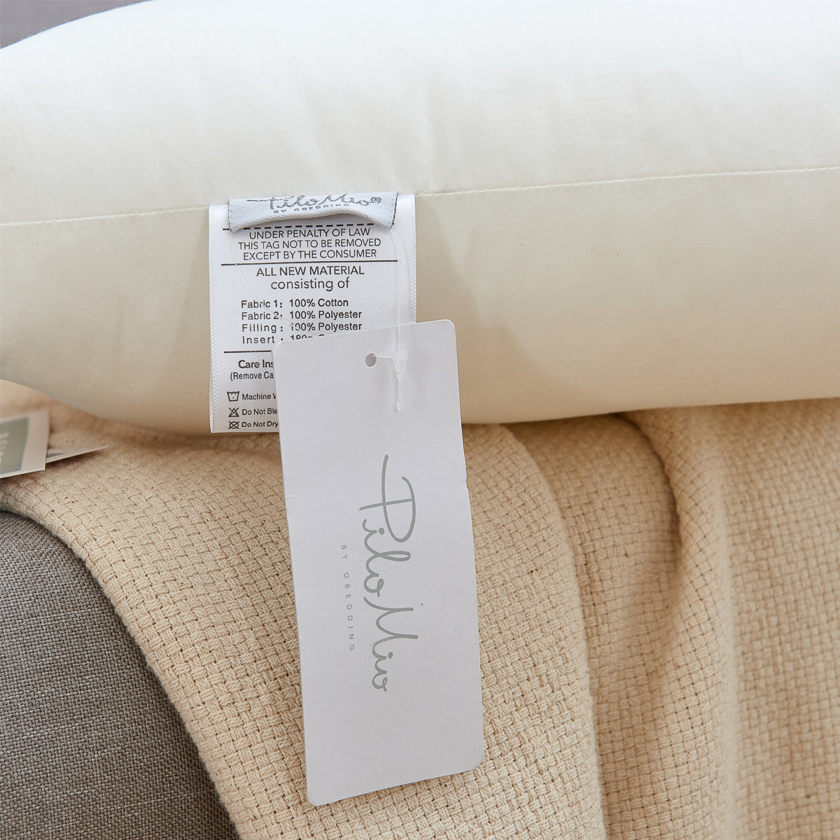 PiloMio® Cassia Seeds Medium Cervical Support Pillow – Qbedding
