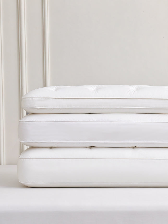 PiloMio® Goose Down Memory Foam Dual Pillow