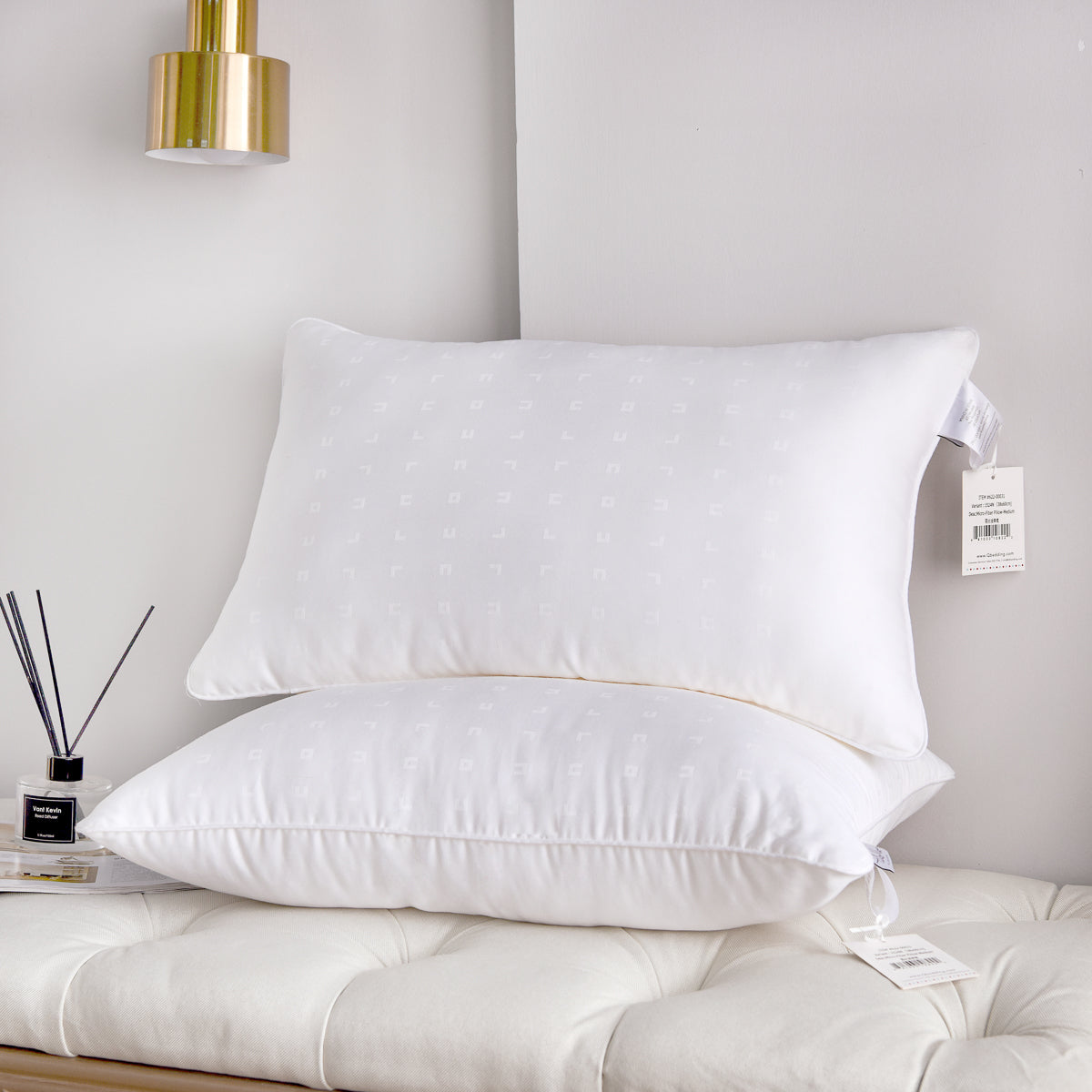 PiloMio® Ultra-Soft Microfiber Medium Pillow