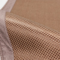 Plaid Bing Si Rattan Summer Mattress Topper Set (Tan Brown)