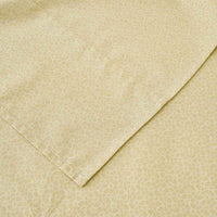 Psi-Tender Yellow Pattern Cotton Flat Sheet