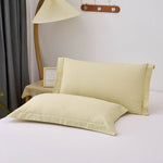 Psi-Tender Yellow Pattern Cotton Pillow Sham