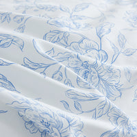 Quielan Floral Premium Cotton Bedspread Set