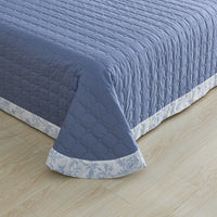 Quielan Floral Premium Cotton Bedspread Set