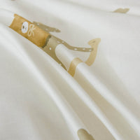 Ram Pattern Cotton Fitted Sheet Set