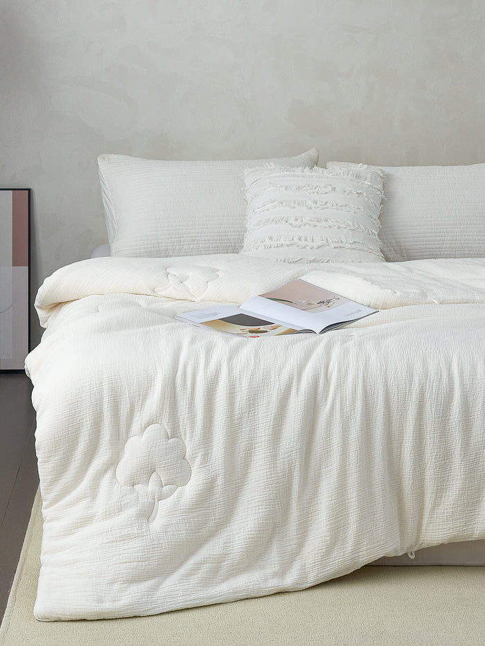 Reesa 100% Cotton All-Season Duvet Insert