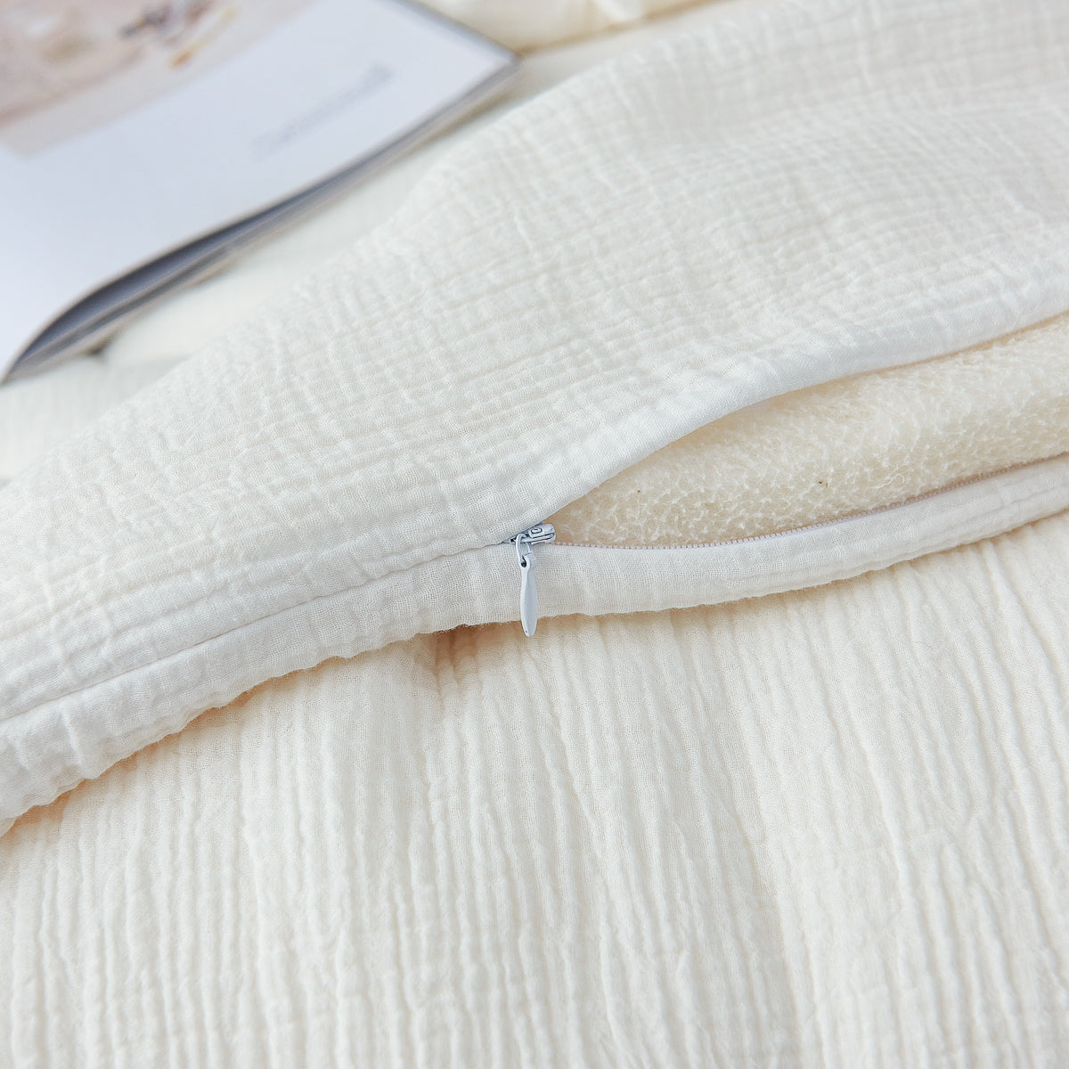 Reesa 100% Cotton All-Season Duvet Insert