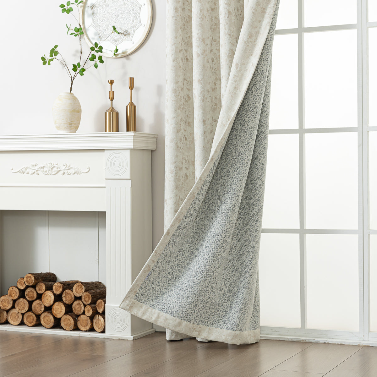 Sherry Jacquard Curtain