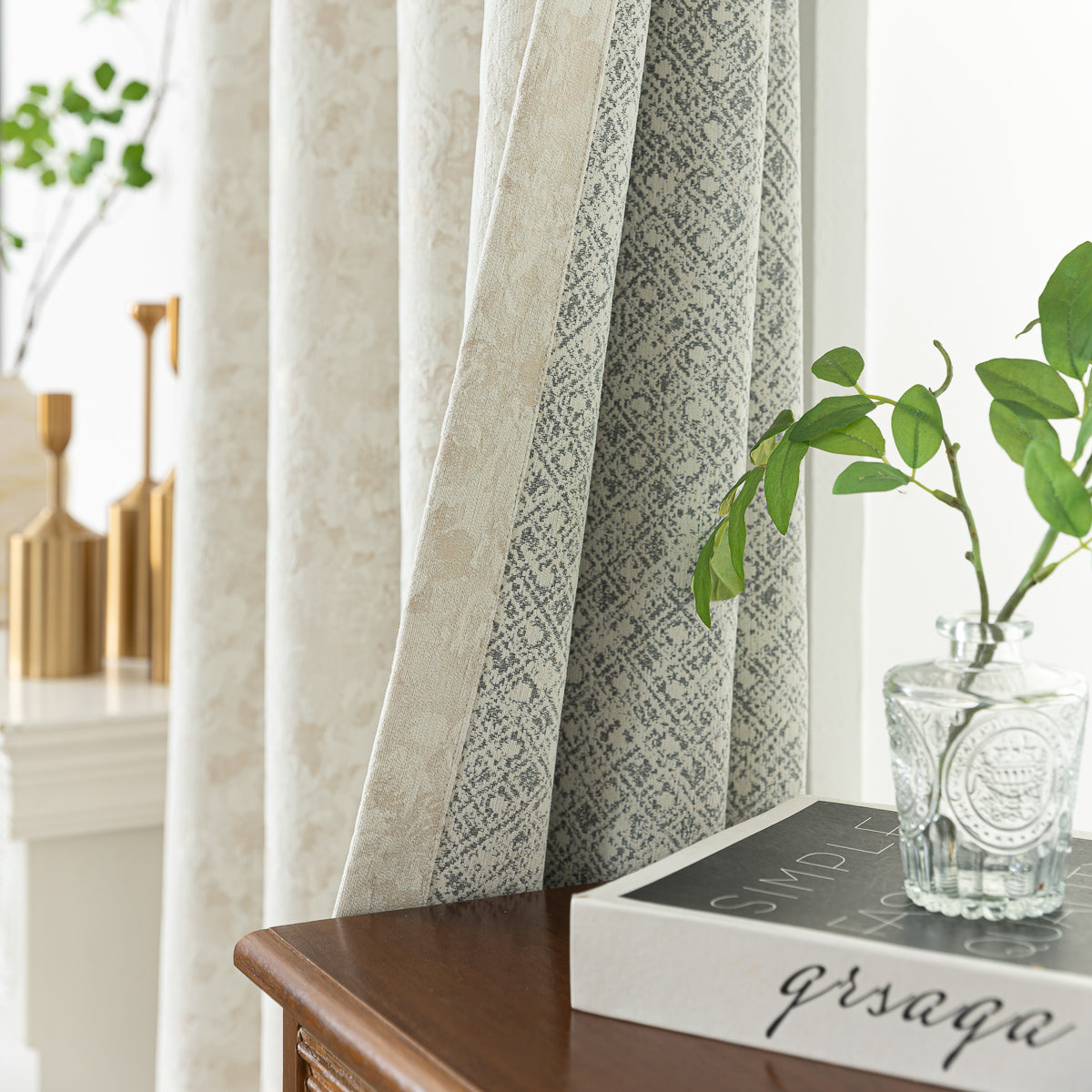 Sherry Jacquard Curtain
