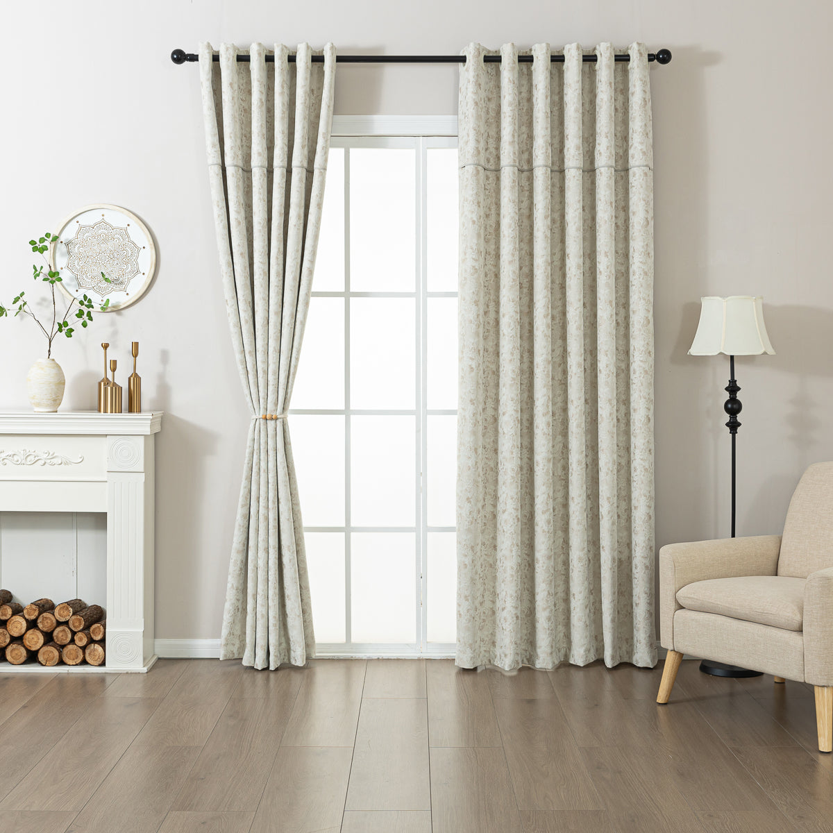 Sherry Jacquard Curtain