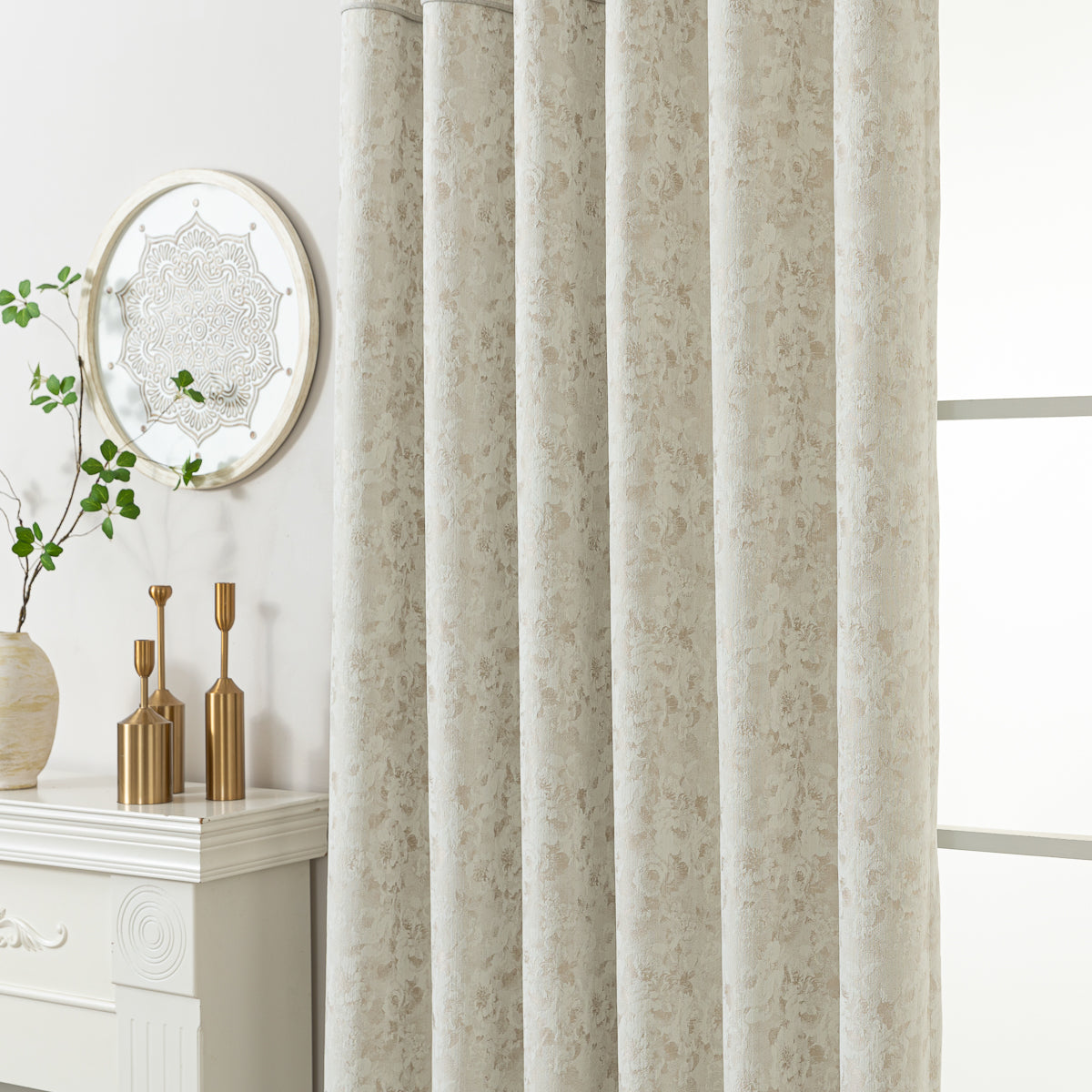 Sherry Jacquard Curtain