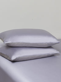 岚雾紫 天丝床笠套件