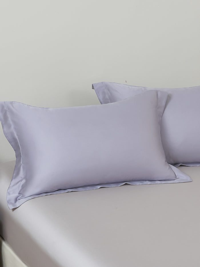 Smoky Purple TENCEL™ Pillow Sham x2p