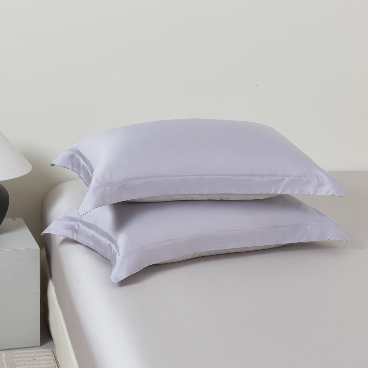 Smoky Purple TENCEL™ Pillow Sham x2p