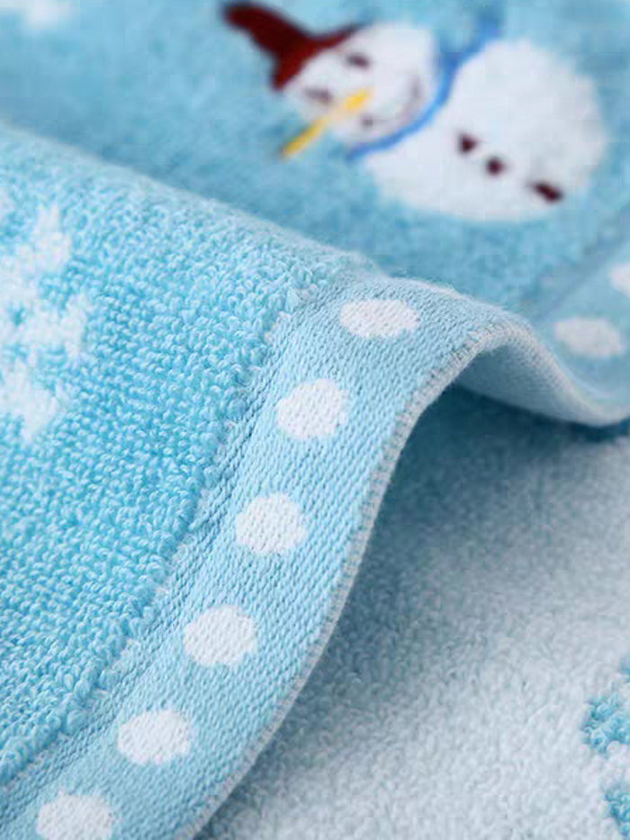雪人 舒柔童巾