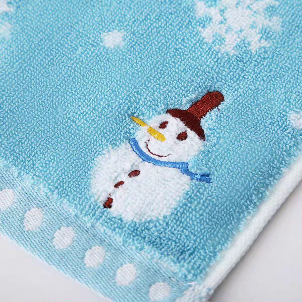 雪人 舒柔童巾