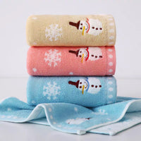 雪人 舒柔童巾