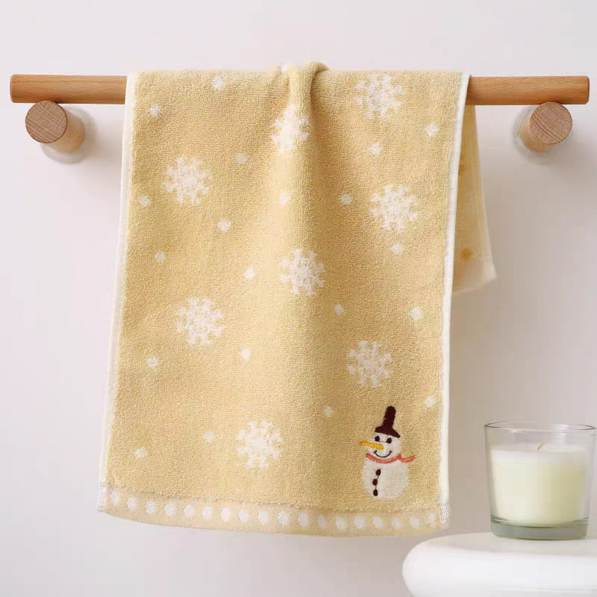 雪人 舒柔童巾