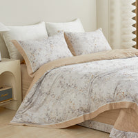 Soulin Floral Premium Cotton Bedspread Set