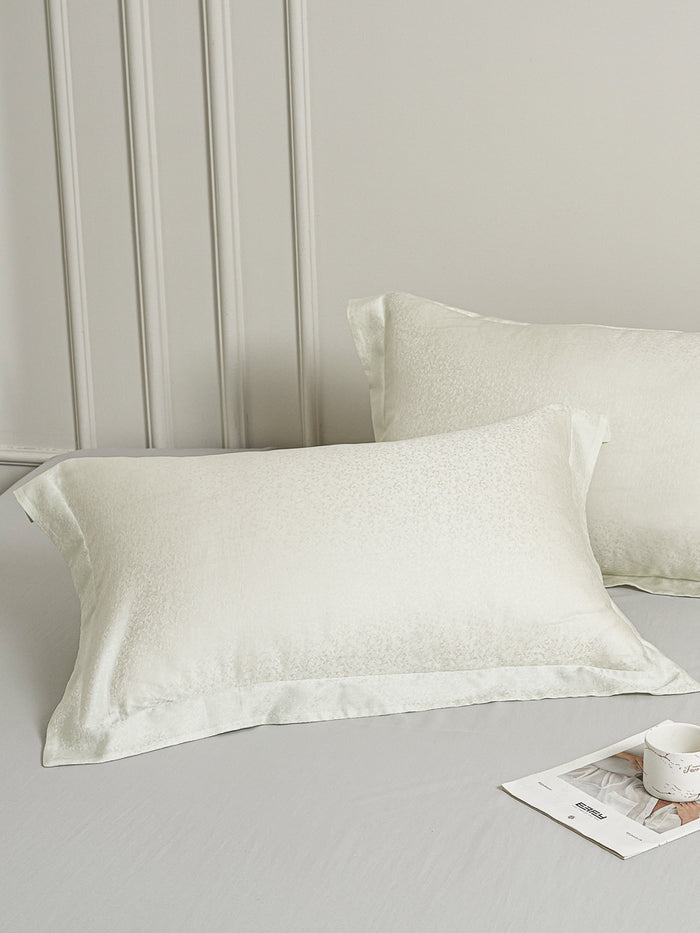 Spring Green TENCEL™ Jacquard Pillow Sham x2P