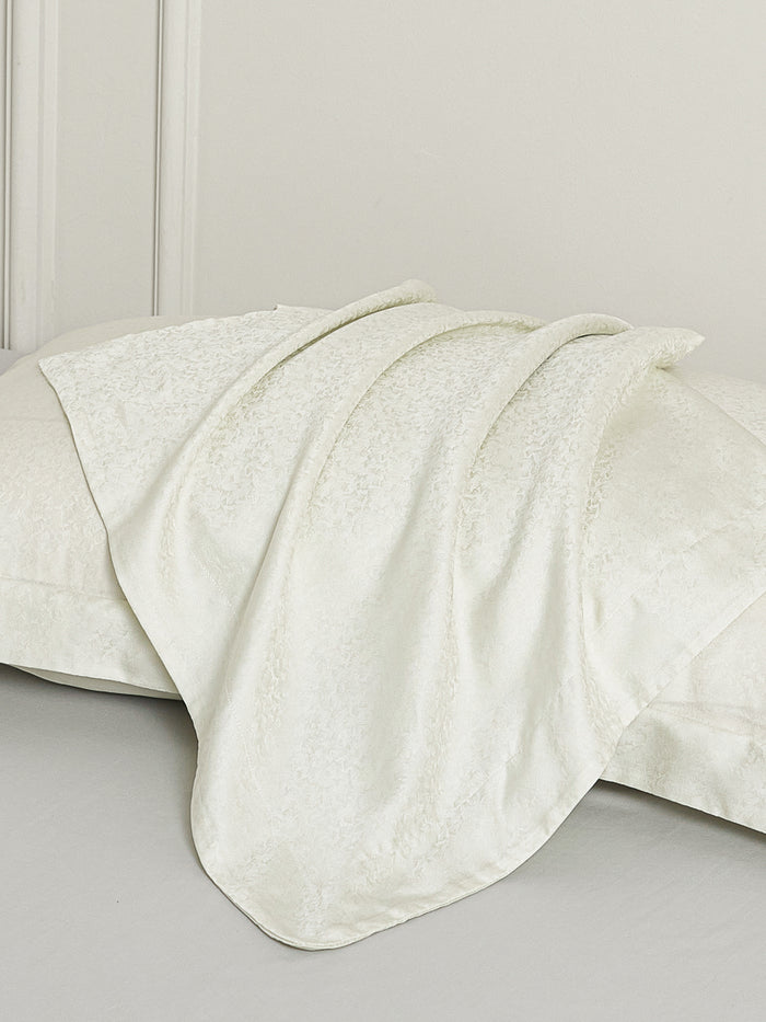 Spring Green TENCEL™ Jacquard Pillow Sham x2P