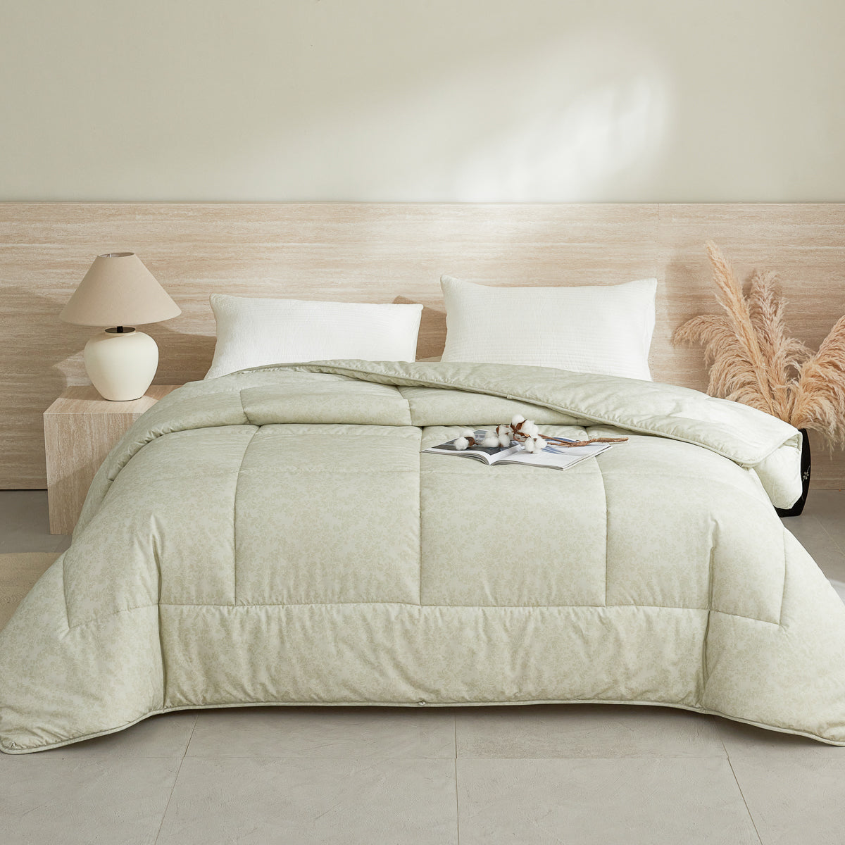 Sprout Jade (Wood) Cotton All Season Comforter
