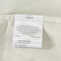 Sprout Jade (Wood) Cotton Fitted Sheet