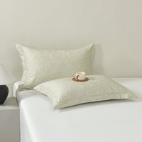 Sprout Jade (Wood) Cotton Pillow Sham