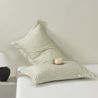 Sprout Jade (Wood) Cotton Pillow Sham