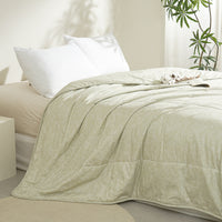 Sprout Jade (Wood) Cotton Light Comforter