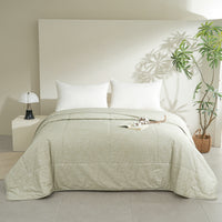 Sprout Jade (Wood) Cotton Light Comforter
