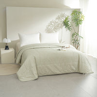 Sprout Jade (Wood) Cotton Light Comforter