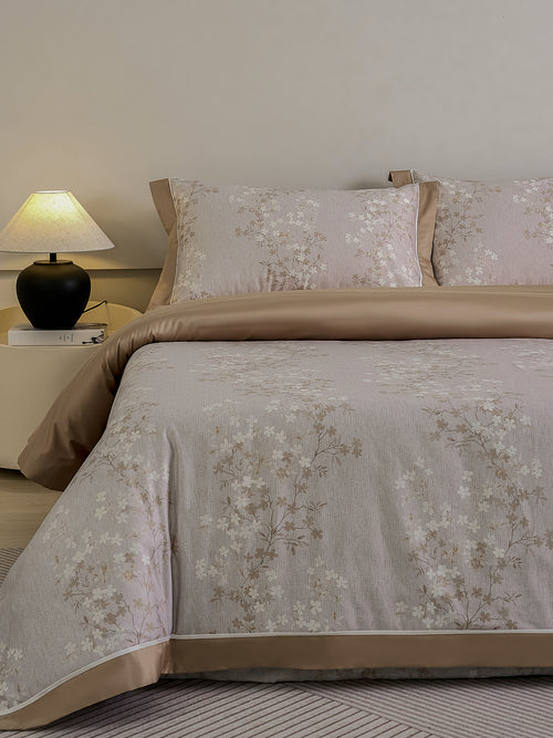 Starfloral Floral Premium Cotton Bedspread Set
