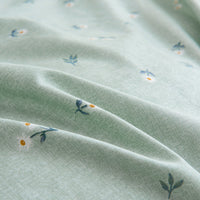 Sunflower Cotton Bedskirt Duvet Cover Set
