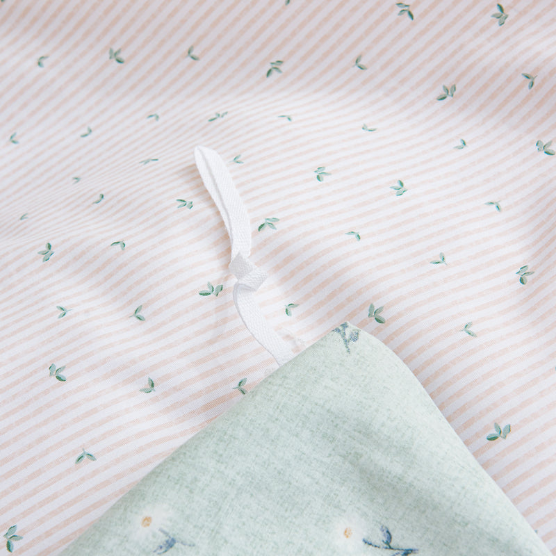 Sunflower Cotton Bedskirt Duvet Cover Set