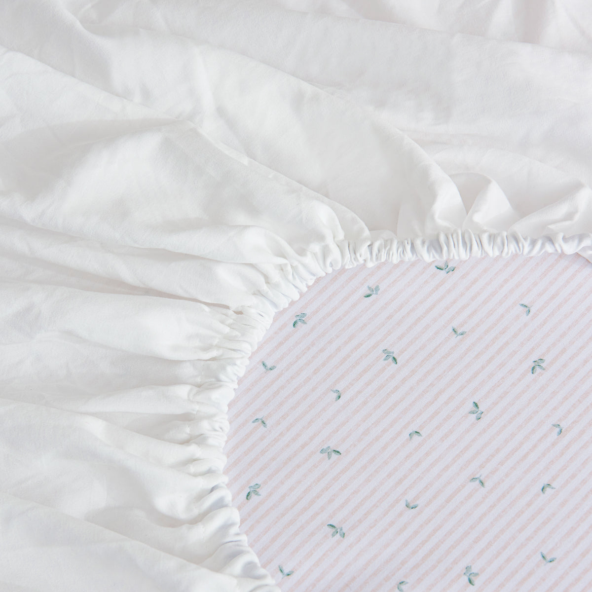 Sunflower Cotton Bedskirt Duvet Cover Set