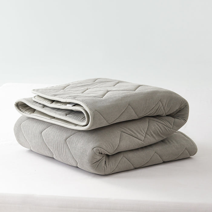 Sunya Corduroy Mattress Topper
