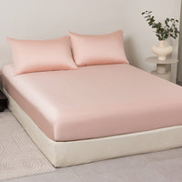 Tipsy Pink TENCEL™ Fitted Sheet