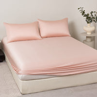 Tipsy Pink TENCEL™ Fitted Sheet