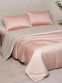 微醺粉 天丝床笠套件