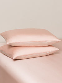 微醺粉 天丝床笠套件